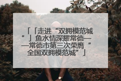 「走进“双拥模范城”」鱼水情深耀常德——常德市第三次荣膺“全国双拥模范城”