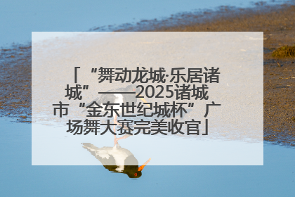 “舞动龙城·乐居诸城”——2025诸城市“金东世纪城杯”广场舞大赛完美收官