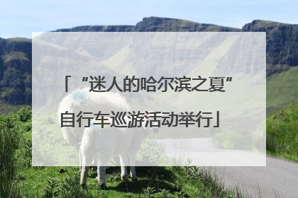 “迷人的哈尔滨之夏”自行车巡游活动举行