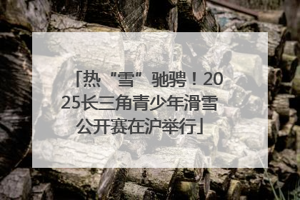 热“雪”驰骋！2025长三角青少年滑雪公开赛在沪举行