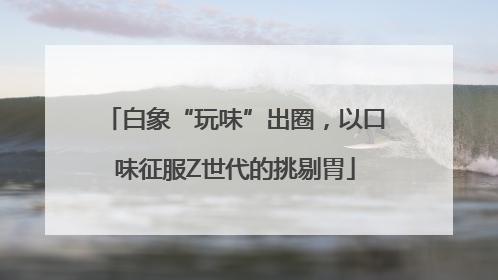 白象“玩味”出圈，以口味征服Z世代的挑剔胃
