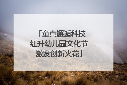 童真邂逅科技 红升幼儿园文化节激发创新火花