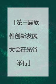 第三届软件创新发展大会在光谷举行