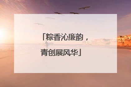 粽香沁廉韵，青创展风华