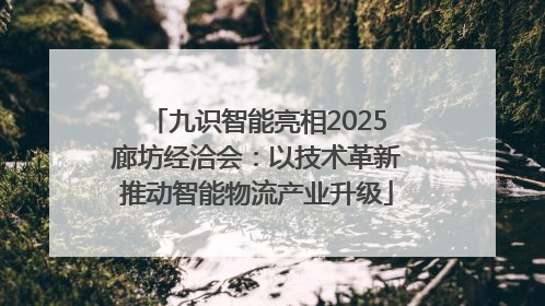 九识智能亮相2025廊坊经洽会：以技术革新推动智能物流产业升级