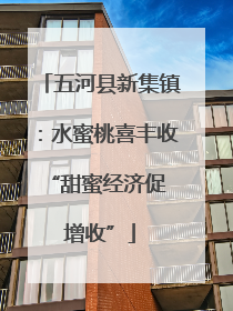 五河县新集镇：水蜜桃喜丰收 “甜蜜经济促增收”