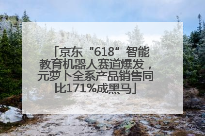 京东“618”智能教育机器人赛道爆发，元萝卜全系产品销售同比171%成黑马