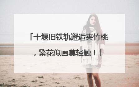十堰旧铁轨邂逅夹竹桃，繁花似画莫轻触！