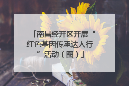 南昌经开区开展“红色基因传承达人行”活动（图）