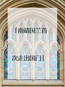 南靖国兰首次走出国门