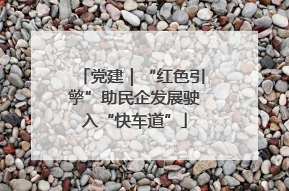 党建｜“红色引擎”助民企发展驶入“快车道”
