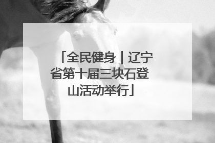 全民健身｜辽宁省第十届三块石登山活动举行