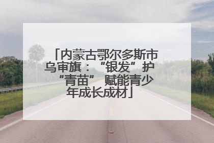 内蒙古鄂尔多斯市乌审旗：“银发”护“青苗” 赋能青少年成长成材