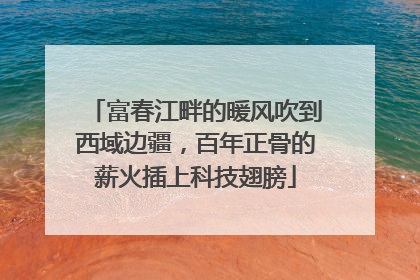富春江畔的暖风吹到西域边疆，百年正骨的薪火插上科技翅膀