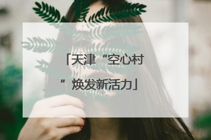 天津“空心村”焕发新活力