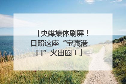 央媒集体刷屏！日照这座“宝藏港口”火出圈！