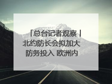 总台记者观察丨北约防长会拟加大防务投入 欧洲内部分歧难掩