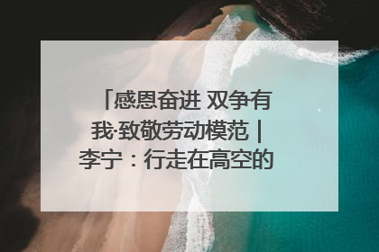 感恩奋进 双争有我·致敬劳动模范｜李宁：行走在高空的“电网卫士”
