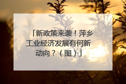 新政策来袭！萍乡工业经济发展有何新动向？（图）