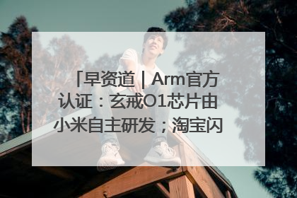 早资道｜Arm官方认证：玄戒O1芯片由小米自主研发；淘宝闪购联合饿了么日订单超4000万