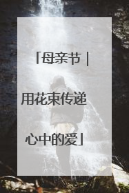 母亲节｜用花束传递心中的爱