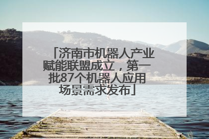 济南市机器人产业赋能联盟成立，第一批87个机器人应用场景需求发布