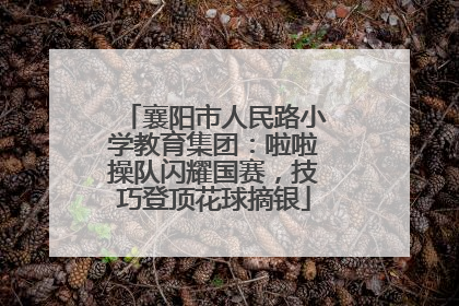襄阳市人民路小学教育集团：啦啦操队闪耀国赛，技巧登顶花球摘银