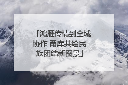 鸿雁传情到全域协作 甬库共绘民族团结新图景