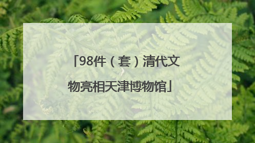 98件（套）清代文物亮相天津博物馆