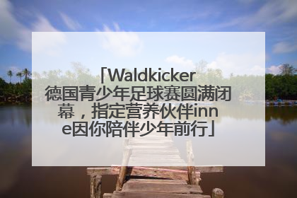 Waldkicker德国青少年足球赛圆满闭幕，指定营养伙伴inne因你陪伴少年前行